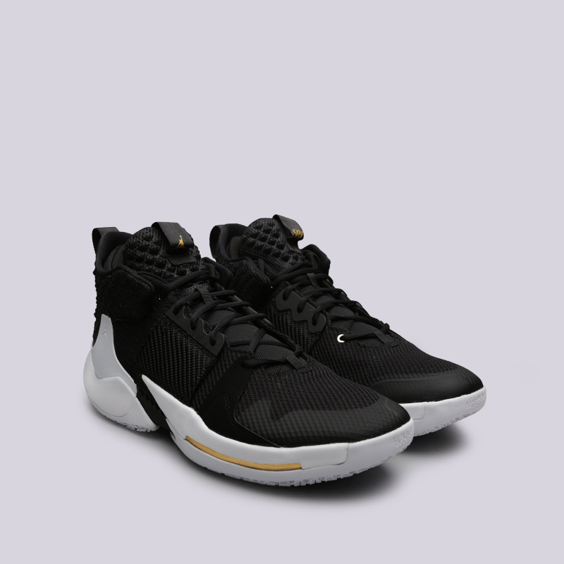 мужские черные баскетбольные кроссовки Jordan Why Not Zero.2 AO6219-001 - цена, описание, фото 3